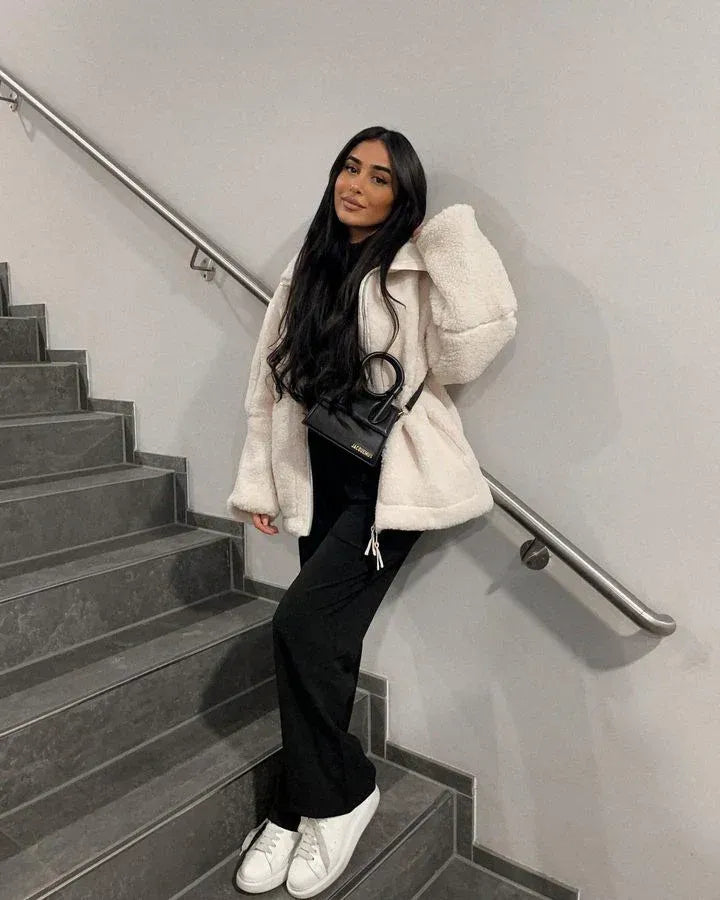 Liora – Oversized Teddy Jackets