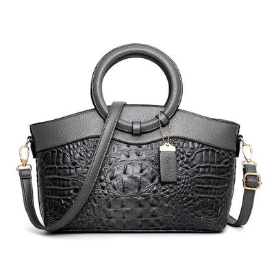 JAYE | STYLISH CROCODILE PATTERN HANDBAG