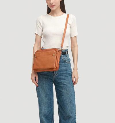 JENNIE | CHIC THREE LAYER CROSSBODY BAG