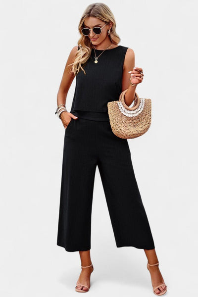 Lavinia | Flowy Boho Top & Shorts Set