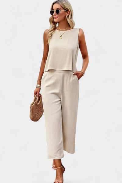 Lavinia | Flowy Boho Top & Shorts Set