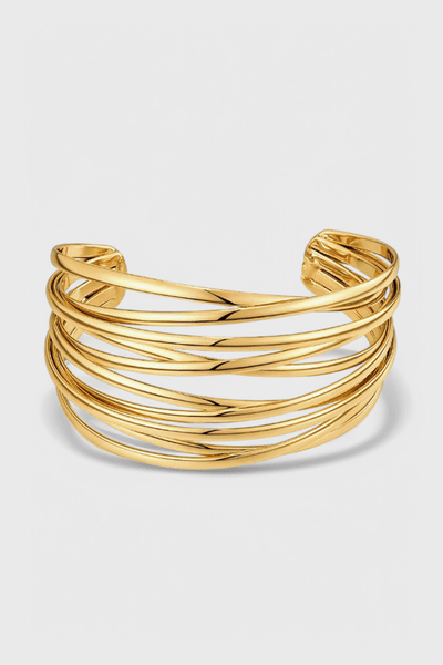 Layered Wire Cuff