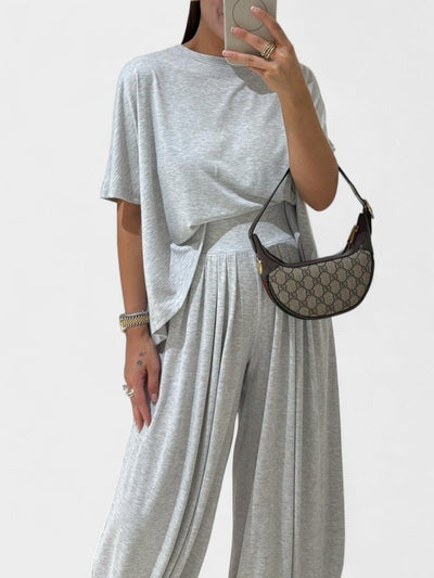 Lila | Casual Cotton Two-Piece Set