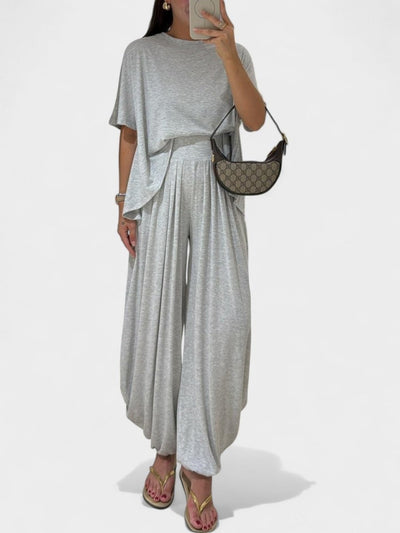 Lila | Casual Cotton Two-Piece Set