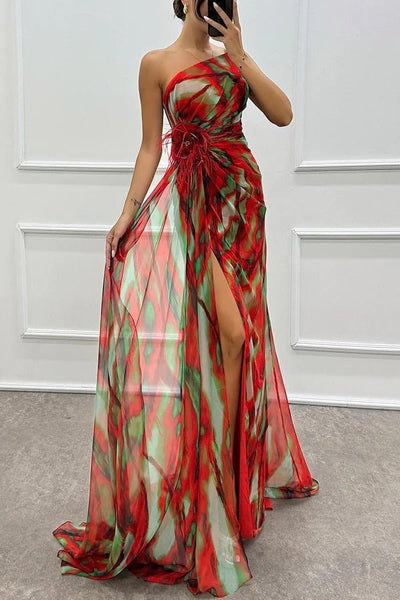 LINA | COLORFUL MAXI DRESS