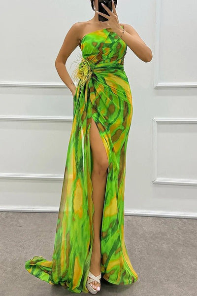 LINA | COLORFUL MAXI DRESS
