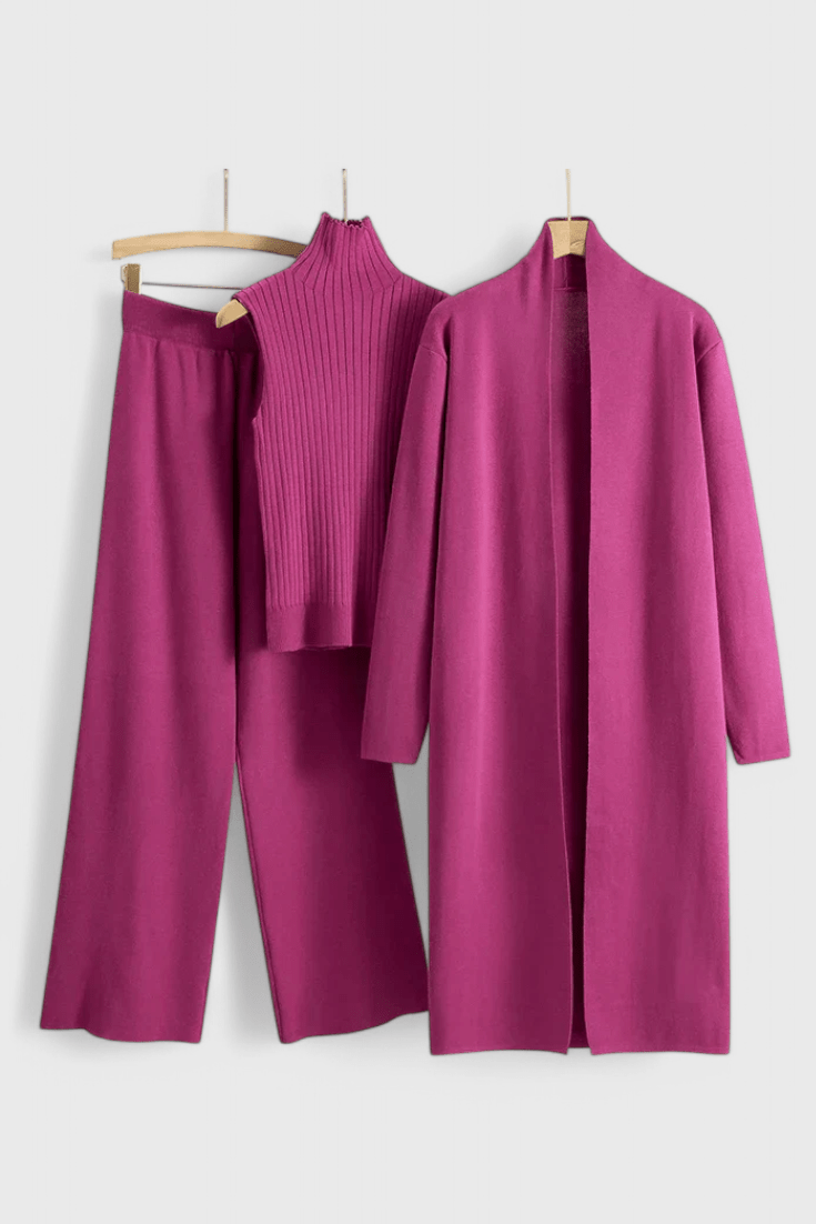 Mahalia | 3-Piece Knit Co-Ord Set