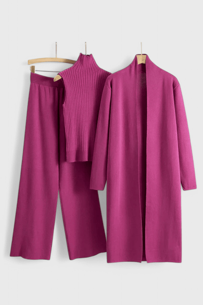 Mahalia | 3-Piece Knit Co-Ord Set
