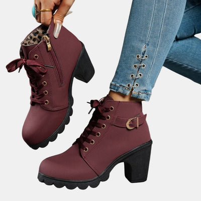 Maisie | Casual Heeled Ankle Boots