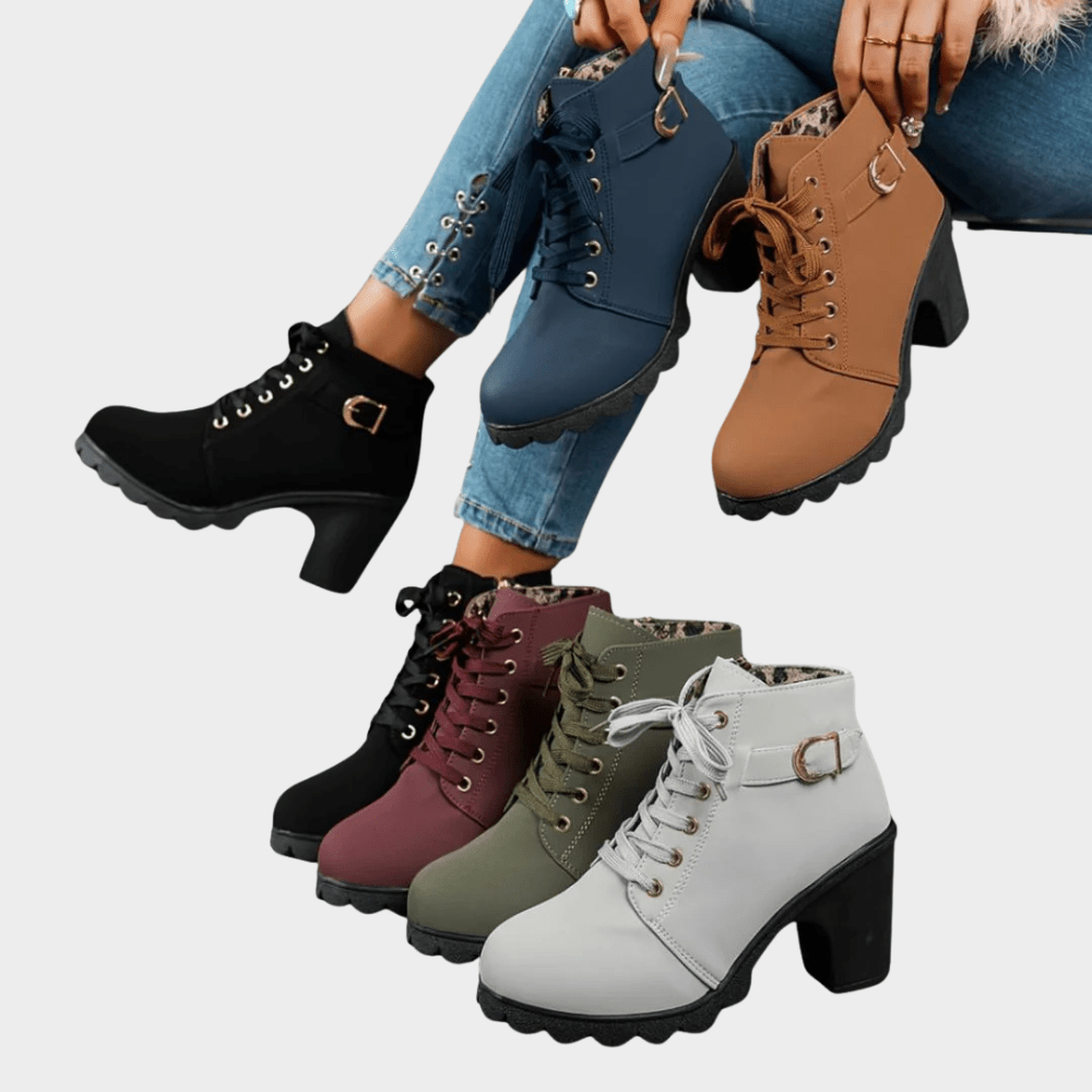 Maisie | Casual Heeled Ankle Boots