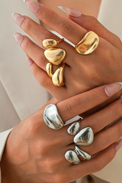 Metal Irregular Rings