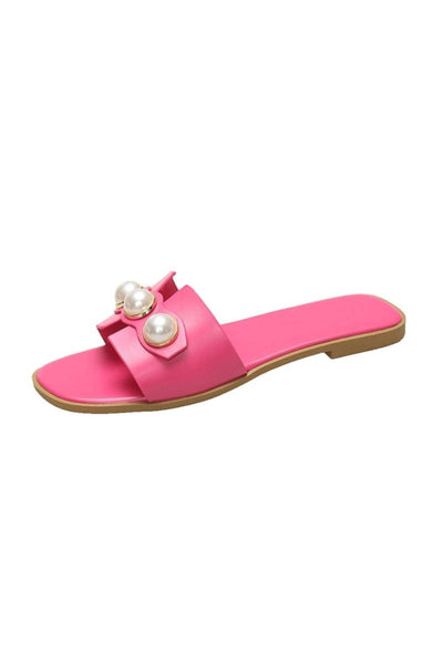 Mia | Pearl Flat Slippers