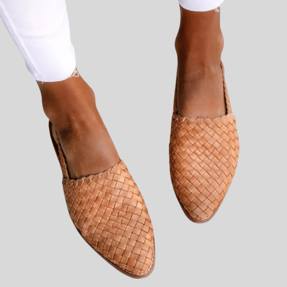 NATALIE | STYLISH WOVEN STLE SANDALS