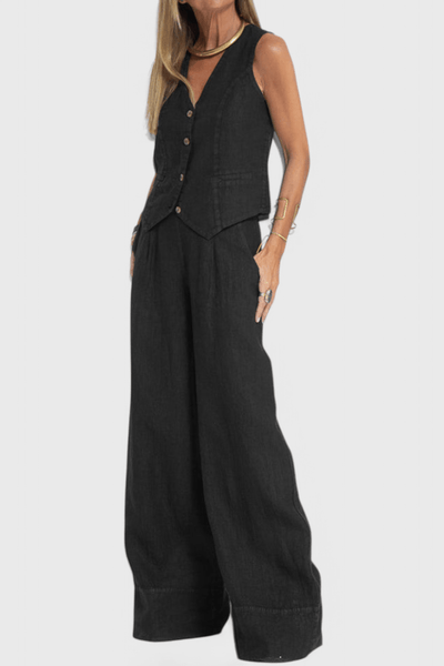 Nora | Classic Cotton Short Sleeve Blouse