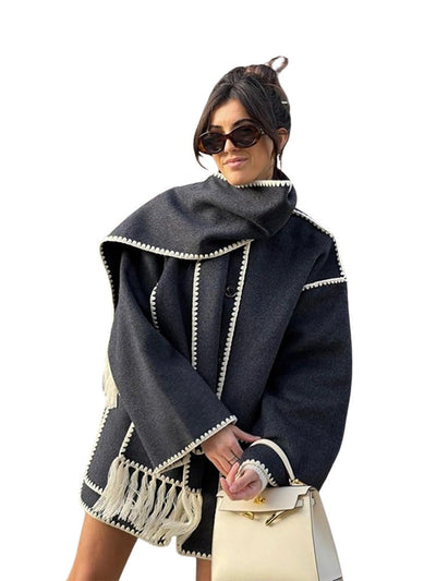 SOPHIA™ | Scarf Coat