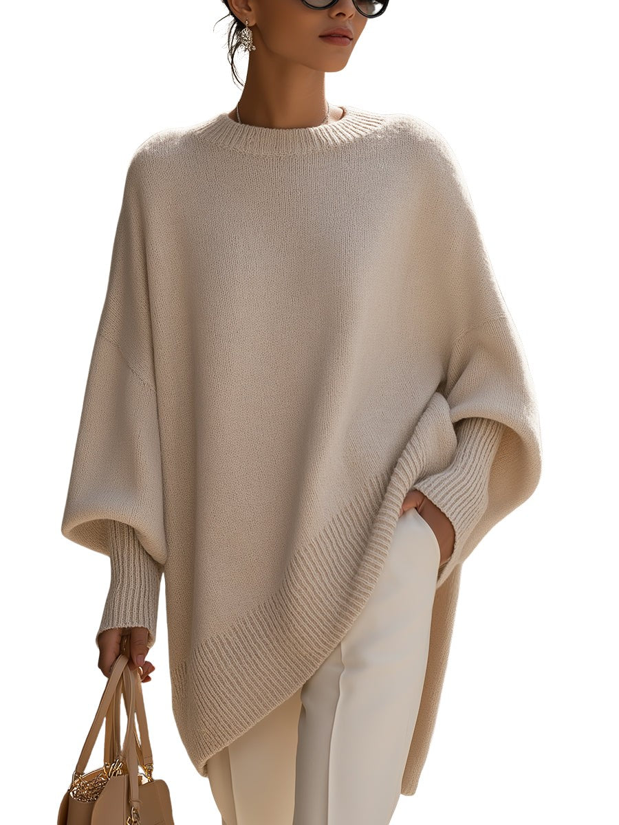 Amilia | Cozy Fit Poncho Sweater