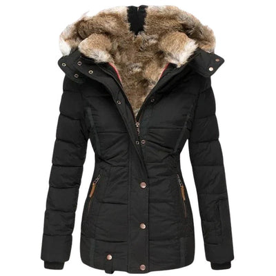 Marylin – Warm winter coat with fur lining