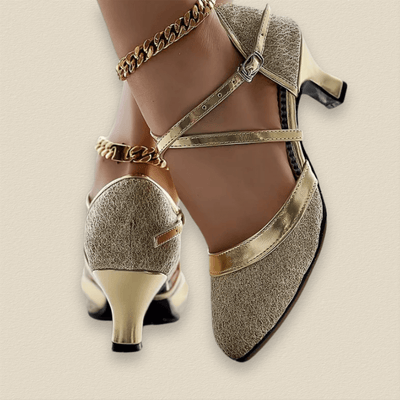 Seraphyne | Elegant Heeled Shoes with Double Straps