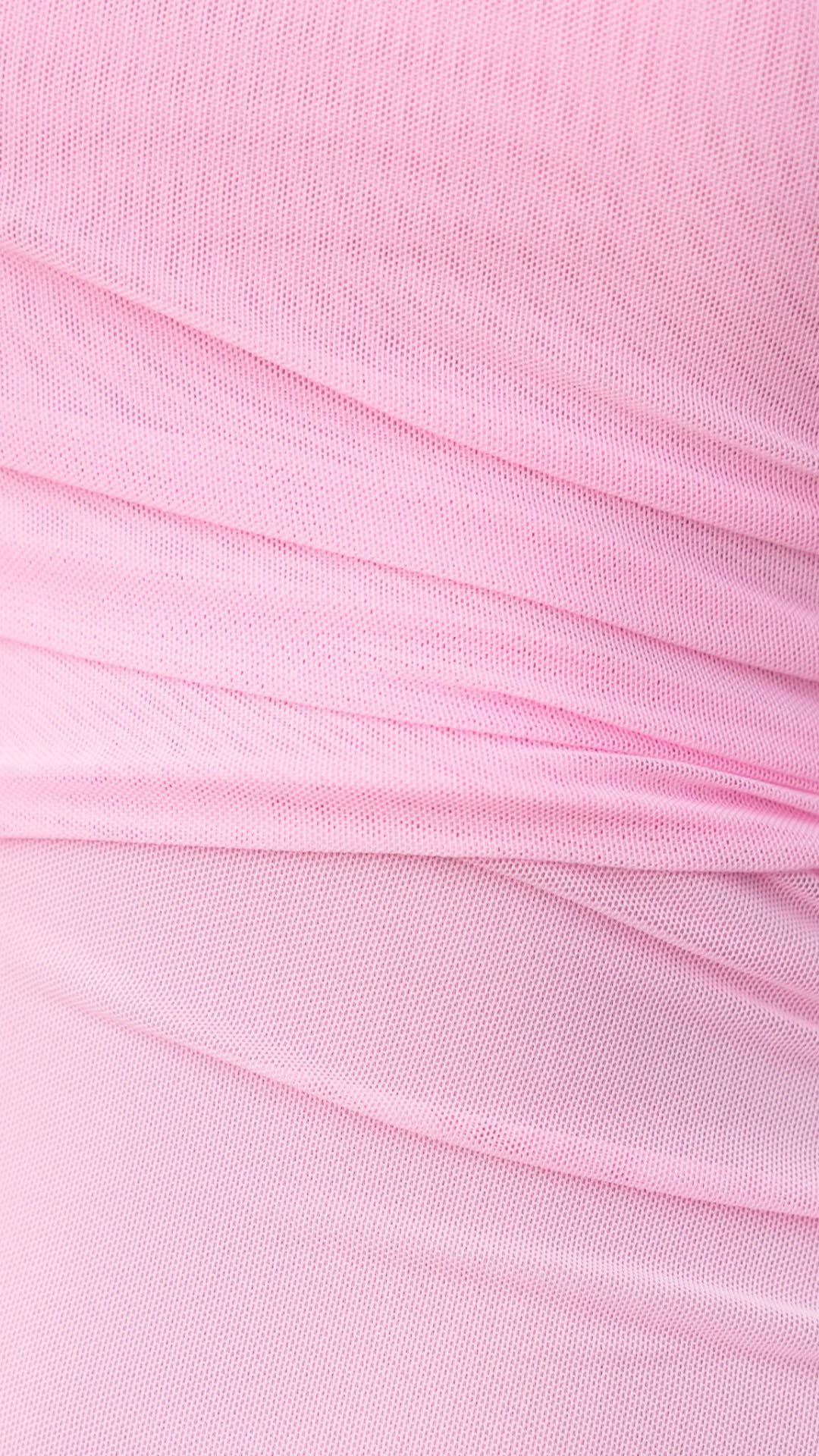 Serina | One-Shoulder Ruffle Mesh Maxi Dress