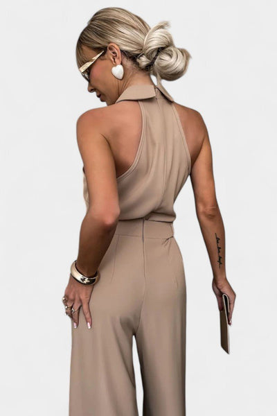 Sibyl | Elegant Halter Two-Piece Set