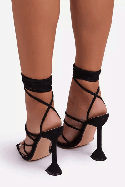 Sofia | Square Open Toe High Heel