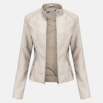 Victoria | Trendy Leather Jacket
